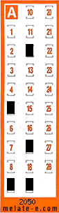 Volante ganador del sorteo 2050 de Chispazo