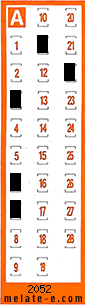 Volante ganador del sorteo 2052 de Chispazo