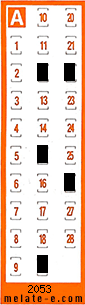 Volante ganador del sorteo 2053 de Chispazo