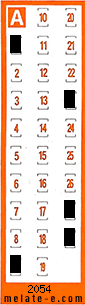 Volante ganador del sorteo 2054 de Chispazo