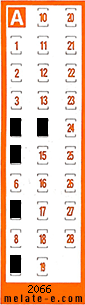 Volante ganador del sorteo 2066 de Chispazo
