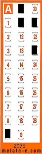 Volante ganador del sorteo 2075 de Chispazo