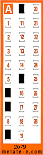 Volante ganador del sorteo 2079 de Chispazo