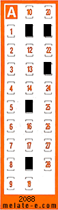 Volante ganador del sorteo 2088 de Chispazo