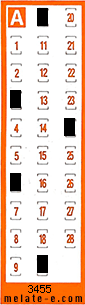 Volante ganador del sorteo 3455 de Chispazo