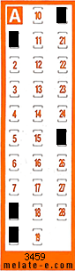 Volante ganador del sorteo 3459 de Chispazo