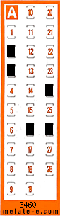 Volante ganador del sorteo 3460 de Chispazo