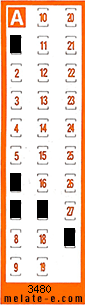 Volante ganador del sorteo 3480 de Chispazo