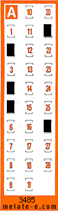 Volante ganador del sorteo 3485 de Chispazo