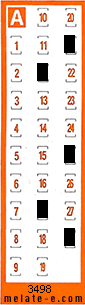 Volante ganador del sorteo 3498 de Chispazo