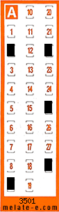 Volante ganador del sorteo 3501 de Chispazo