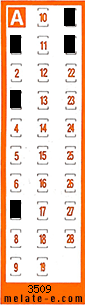 Volante ganador del sorteo 3509 de Chispazo