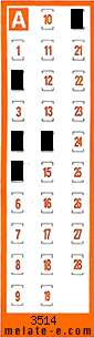 Volante ganador del sorteo 3514 de Chispazo