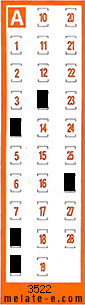 Volante ganador del sorteo 3522 de Chispazo