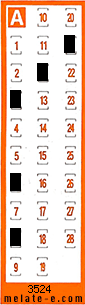 Volante ganador del sorteo 3524 de Chispazo