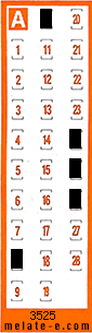 Volante ganador del sorteo 3525 de Chispazo