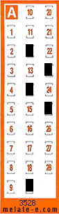 Volante ganador del sorteo 3528 de Chispazo
