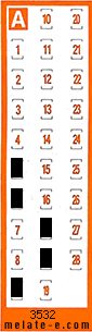 Volante ganador del sorteo 3532 de Chispazo