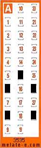 Volante ganador del sorteo 3535 de Chispazo