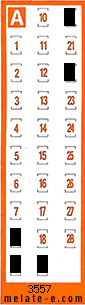 Volante ganador del sorteo 3557 de Chispazo