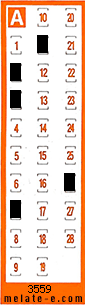 Volante ganador del sorteo 3559 de Chispazo
