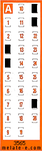 Volante ganador del sorteo 3565 de Chispazo