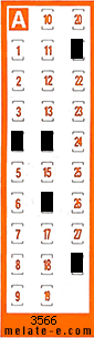 Volante ganador del sorteo 3566 de Chispazo