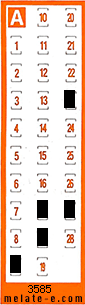 Volante ganador del sorteo 3585 de Chispazo