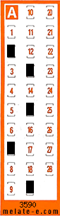 Volante ganador del sorteo 3590 de Chispazo