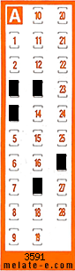 Volante ganador del sorteo 3591 de Chispazo