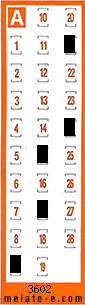 Volante ganador del sorteo 3602 de Chispazo