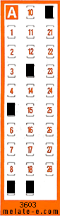 Volante ganador del sorteo 3603 de Chispazo
