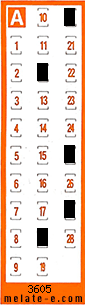 Volante ganador del sorteo 3605 de Chispazo