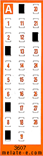 Volante ganador del sorteo 3607 de Chispazo
