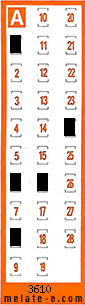 Volante ganador del sorteo 3610 de Chispazo