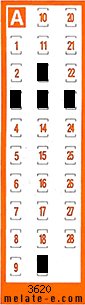 Volante ganador del sorteo 3620 de Chispazo