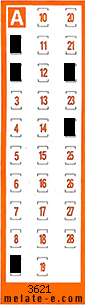 Volante ganador del sorteo 3621 de Chispazo