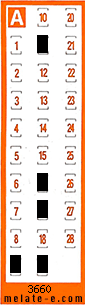 Volante ganador del sorteo 3660 de Chispazo