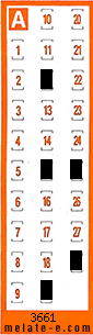 Volante ganador del sorteo 3661 de Chispazo