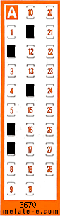 Volante ganador del sorteo 3670 de Chispazo