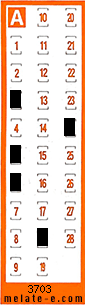 Volante ganador del sorteo 3703 de Chispazo
