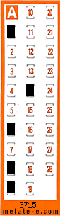 Volante ganador del sorteo 3715 de Chispazo