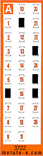 Volante ganador del sorteo 3722 de Chispazo