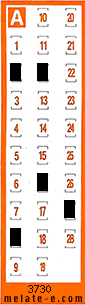Volante ganador del sorteo 3730 de Chispazo