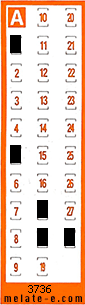 Volante ganador del sorteo 3736 de Chispazo