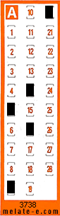 Volante ganador del sorteo 3738 de Chispazo