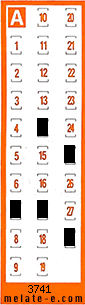 Volante ganador del sorteo 3741 de Chispazo