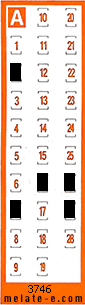 Volante ganador del sorteo 3746 de Chispazo