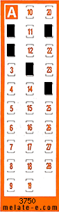 Volante ganador del sorteo 3750 de Chispazo