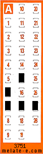 Volante ganador del sorteo 3751 de Chispazo